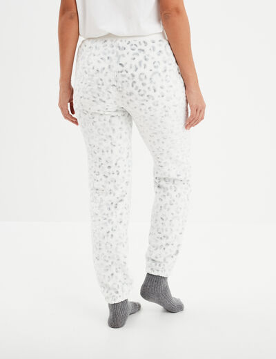 Pantalon de pyjama gris femme