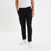 Pantalon cargo taille &eacute;lastiqu&eacute;e noir homme