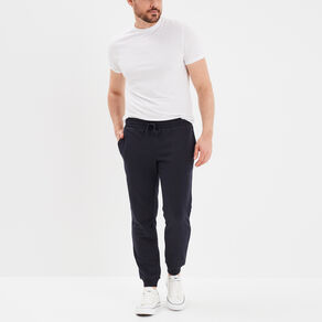 pantalon jogging droit molleton bleu marine homme Pantalon jogging droit molleton bleu marine homme