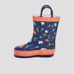 Bottes de pluie bleu marine bébé fille