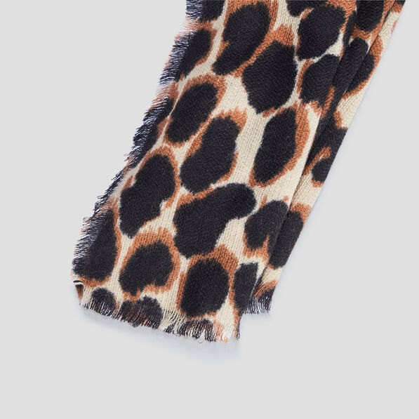 foulard marron femme Foulard marron femme