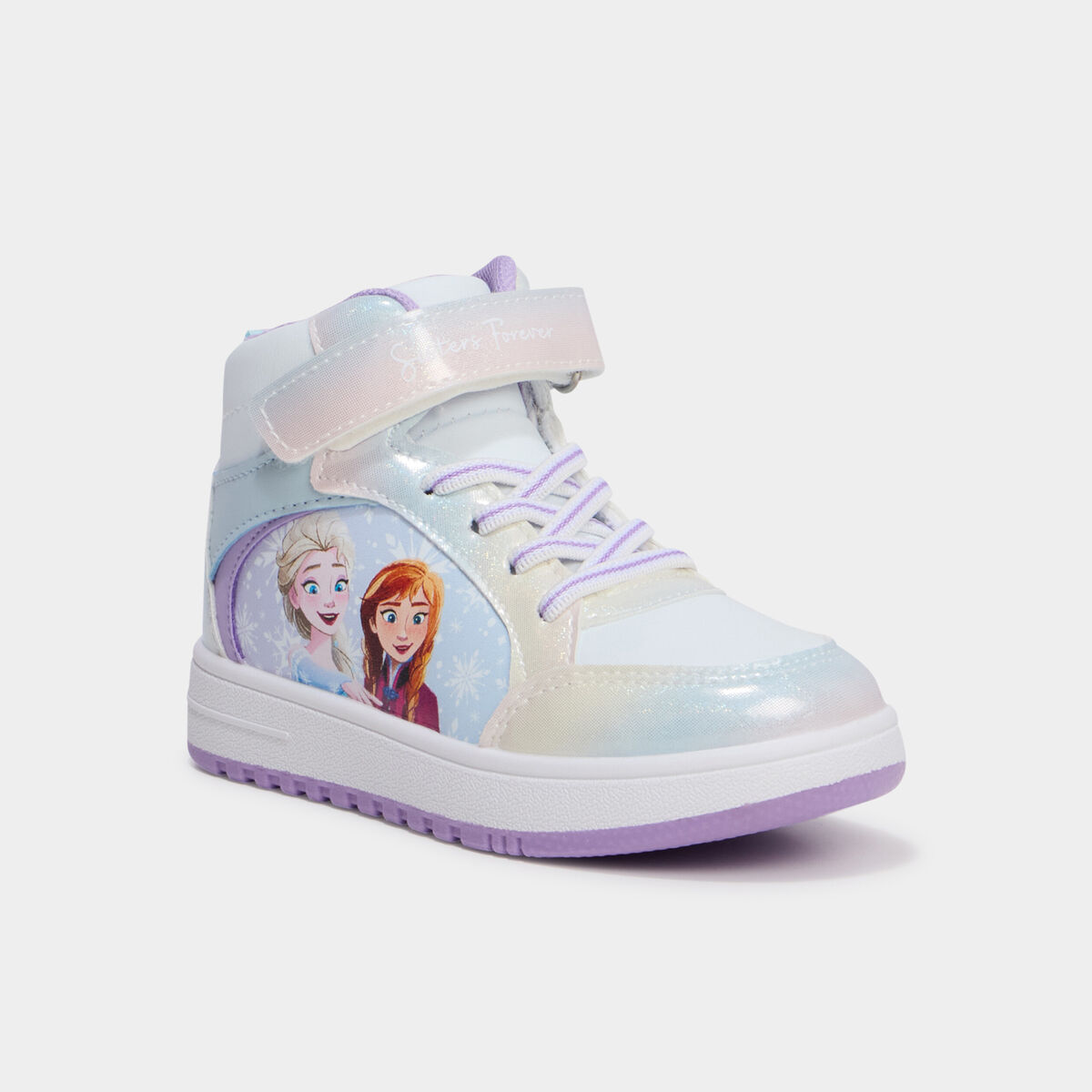 Baskets montantes Reine des neiges multicolore fille