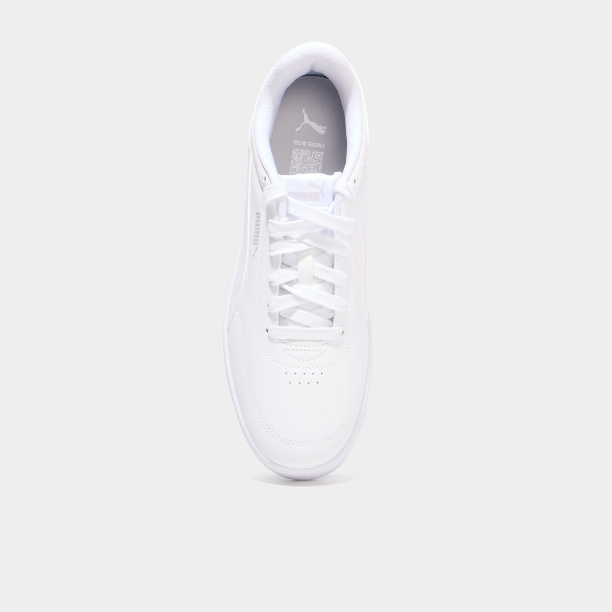 Tennis basses Puma Court Classic Clean blanc homme
