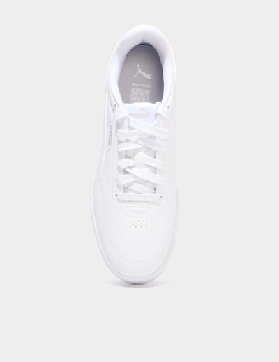 Tennis basses Puma Court Classic Clean blanc homme