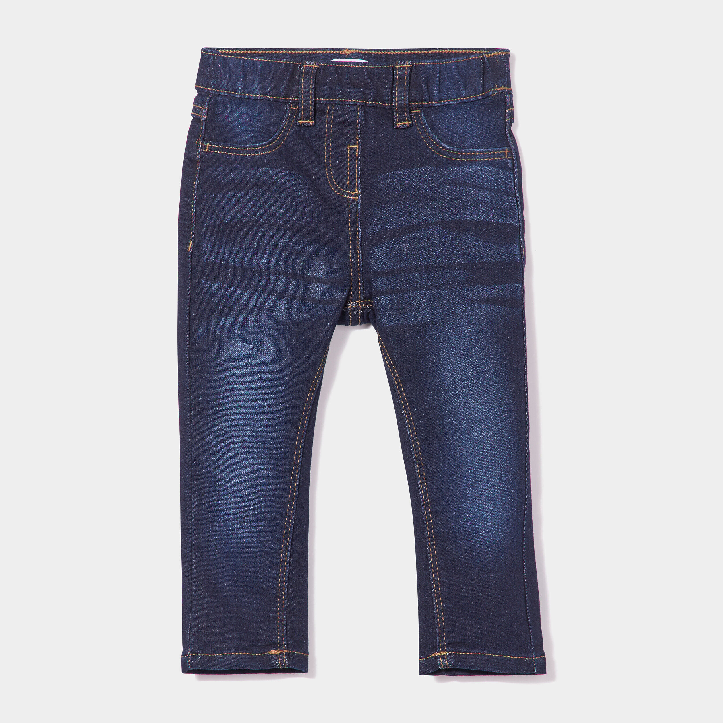 Jegging droit denim brut bébé fille