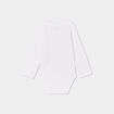 Lot 5 bodies US manches longues coton blanc bébé