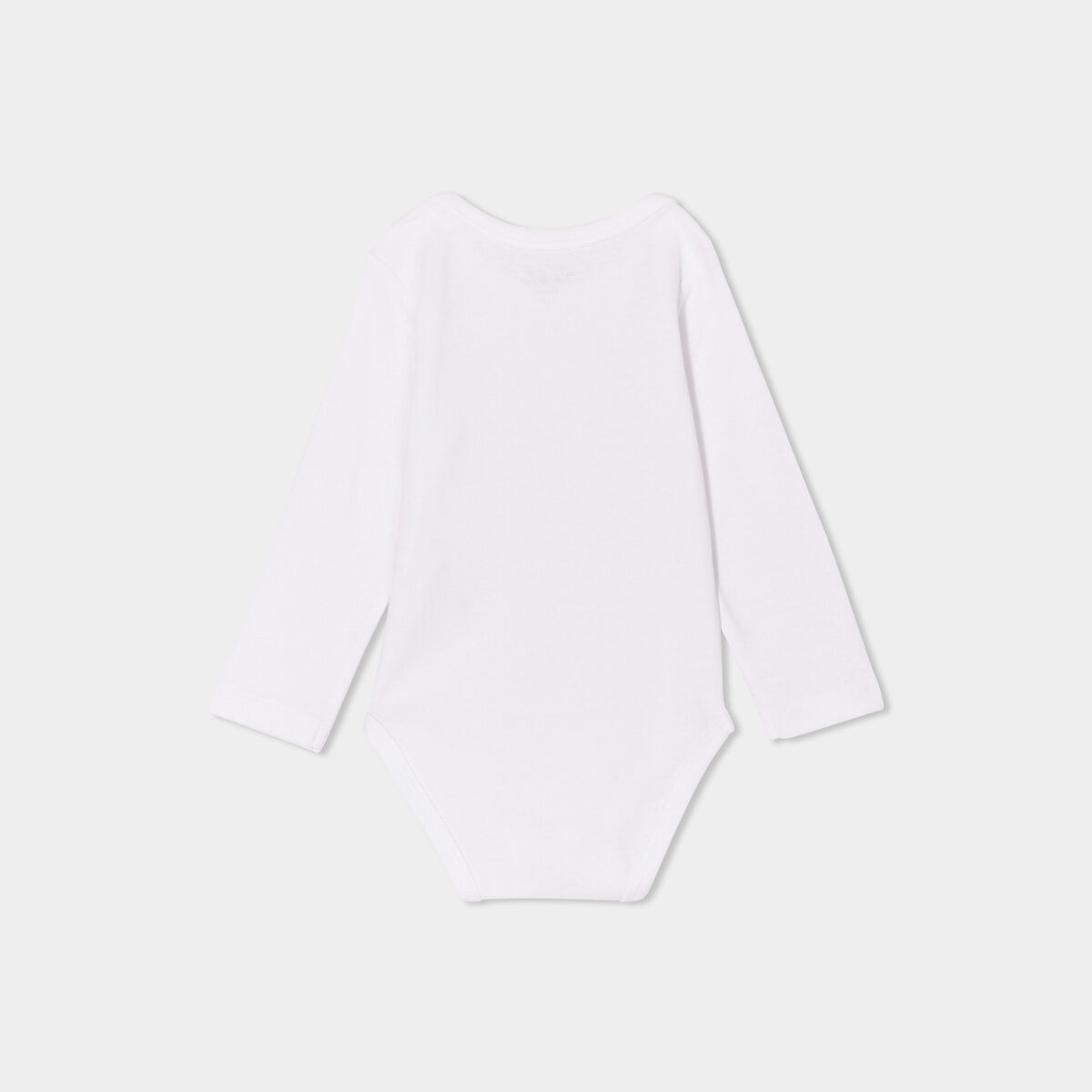 Lot 5 bodies US manches longues coton blanc bébé