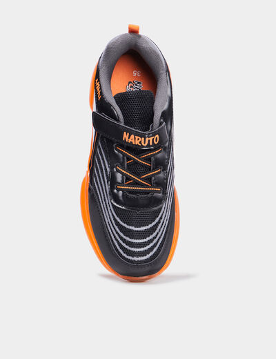 Baskets running lumineuses Naruto noir garçon