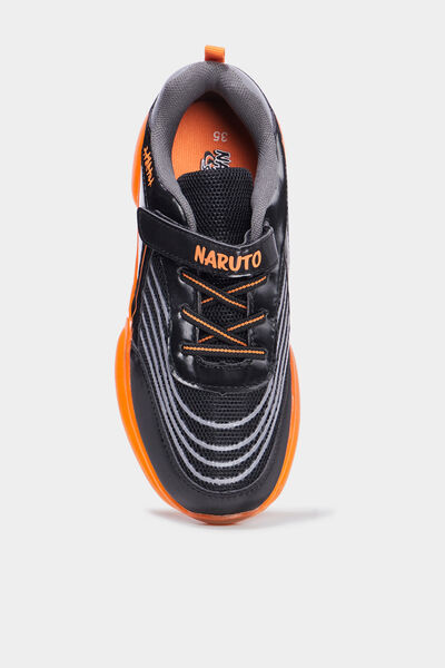 Baskets running lumineuses Naruto noir gar&ccedil;on