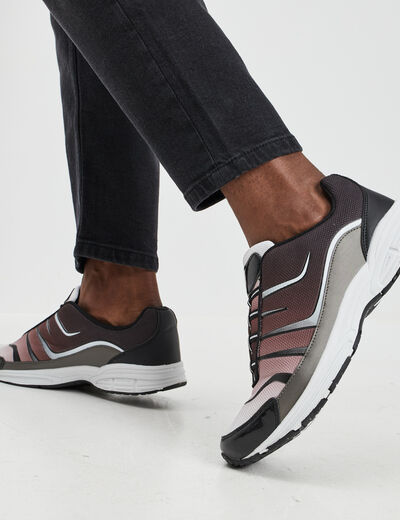 Running slip-on noir homme