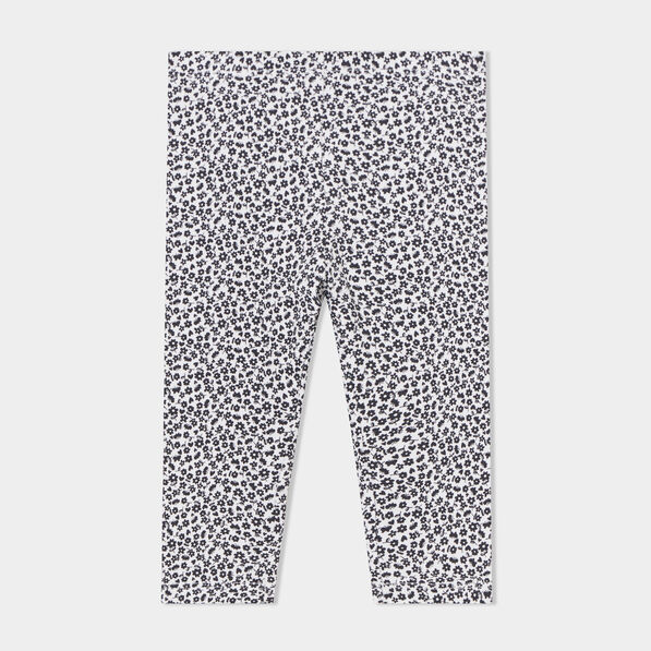 legging molletonne ecru bebef Legging molletonné ecru bébé fille