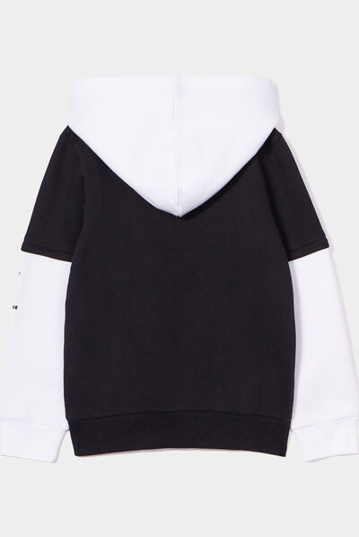 Sweat à capuche hoodie Dragon Ball Z noir garçon