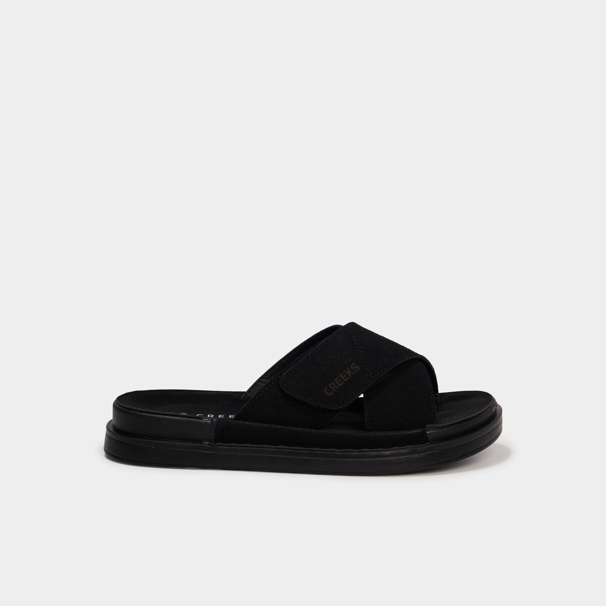 Mules &agrave; scratchs effet su&eacute;dine noir femme