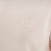 Ensemble pyjama short et t-shirt coton marron femme