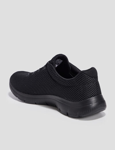 Runnings à lacets Skechers Summits noir femme