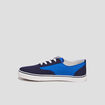 Tennis en toile à lacets bleu homme
