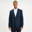 Veste blazer costume manches longues bleu marine homme