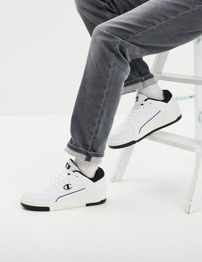 Tennis basses à lacets Champion Heritage noir homme
