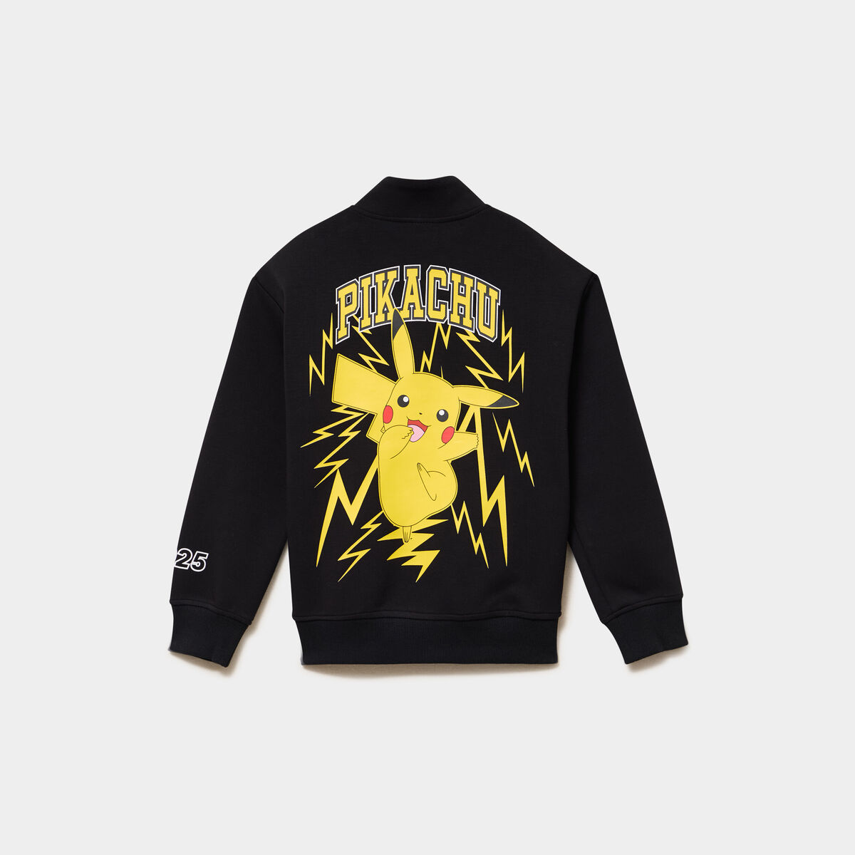 Sweat camionneur Pok&eacute;mon Pikachu noir gar&ccedil;on