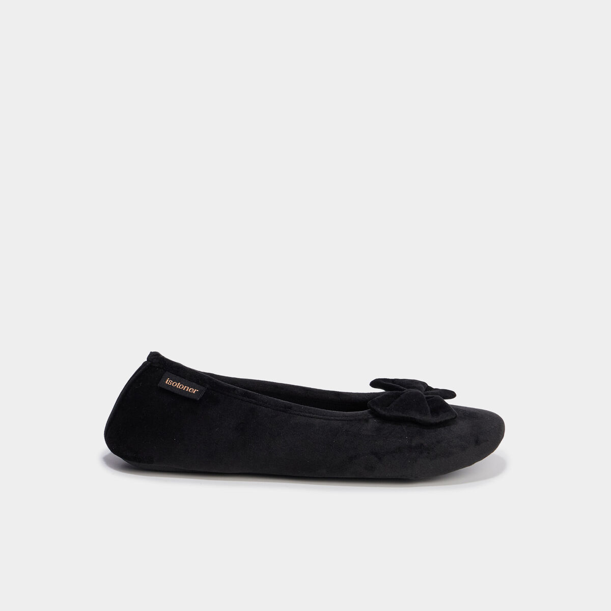 Chaussons ballerines Isotoner sable femme