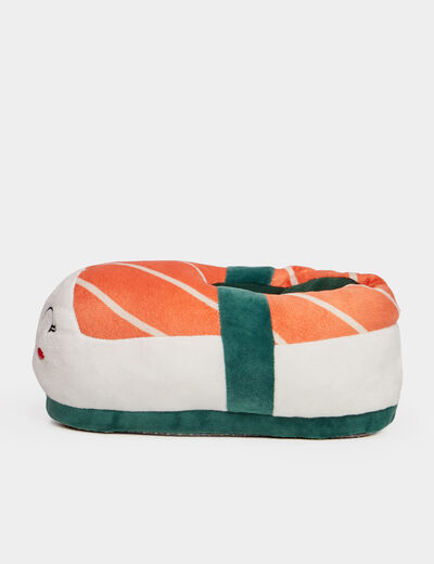 Chaussons sushi multicolore femme