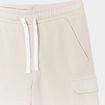 Short droit beige garçon