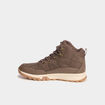 Baskets montantes &agrave; lacets marron clair homme