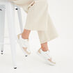 Tennis basses à lacets Creeks rose femme