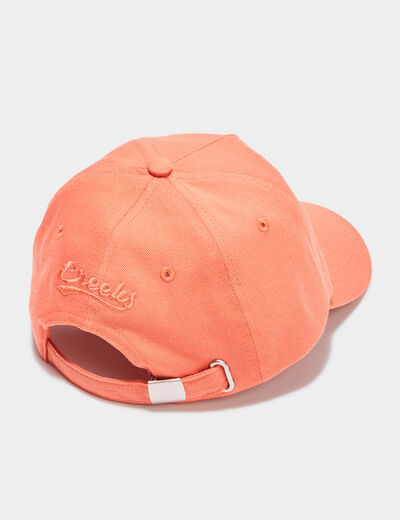 Casquette Creeks orange foncé femme