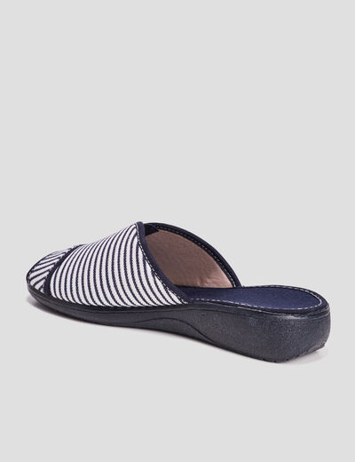 Chaussons mules multicolore femme