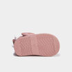 Bottines avec noeuds Creeks rose b&eacute;b&eacute; fille