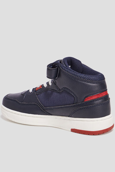 Baskets montantes Levi's bleu marine garçon
