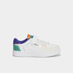 Tennis basses à scratchs Puma Caven blanc garçon