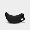 Sac banane en bandouli&egrave;re noir femme
