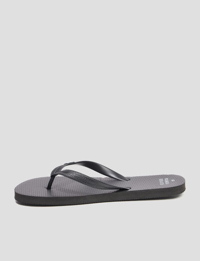Tongs plage noir homme
