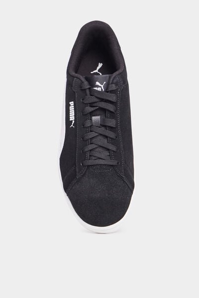 Baskets cuir su&eacute;dine Puma Smash V3 noir homme