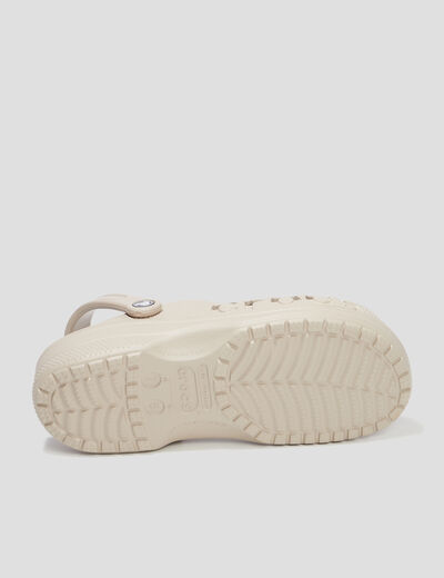Sabots à bride ajouré Crocs sable femme
