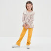 Tennis montantes en toile Creeks blanc fille
