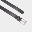 Ceinture embossée noir homme