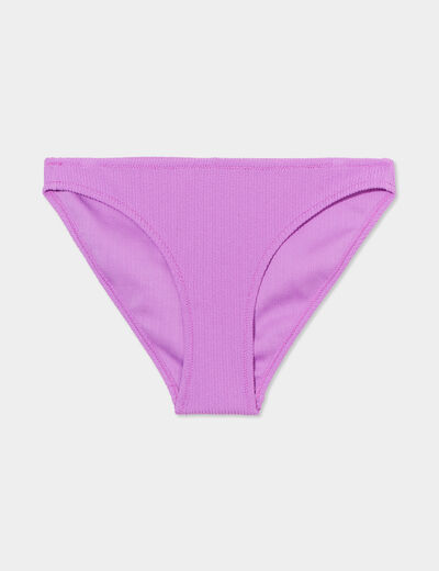 Bas de maillot de bain violet femme