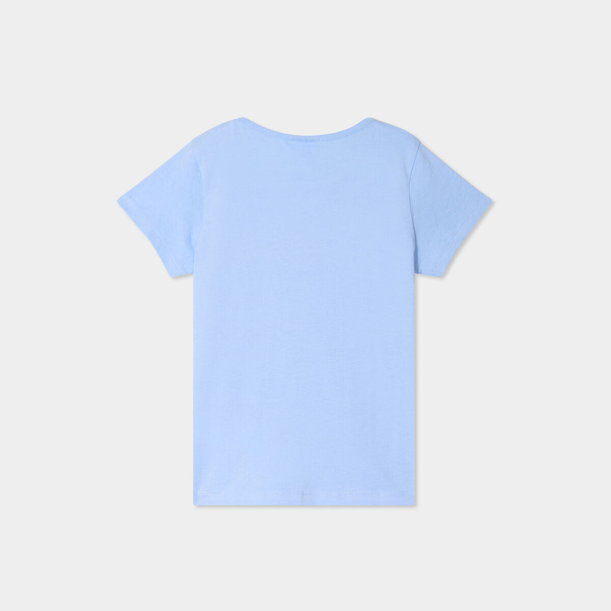 Ensemble pyjama short coton Stitch bleu clair fille