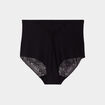 Culotte gainante noir femme grande taille