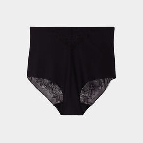 Culotte gainante noir femme grande taille