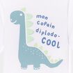 T-shirt manches longues coton blanc bébé garçon
