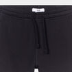 Short jogging droit taille élastiquée noir garçon