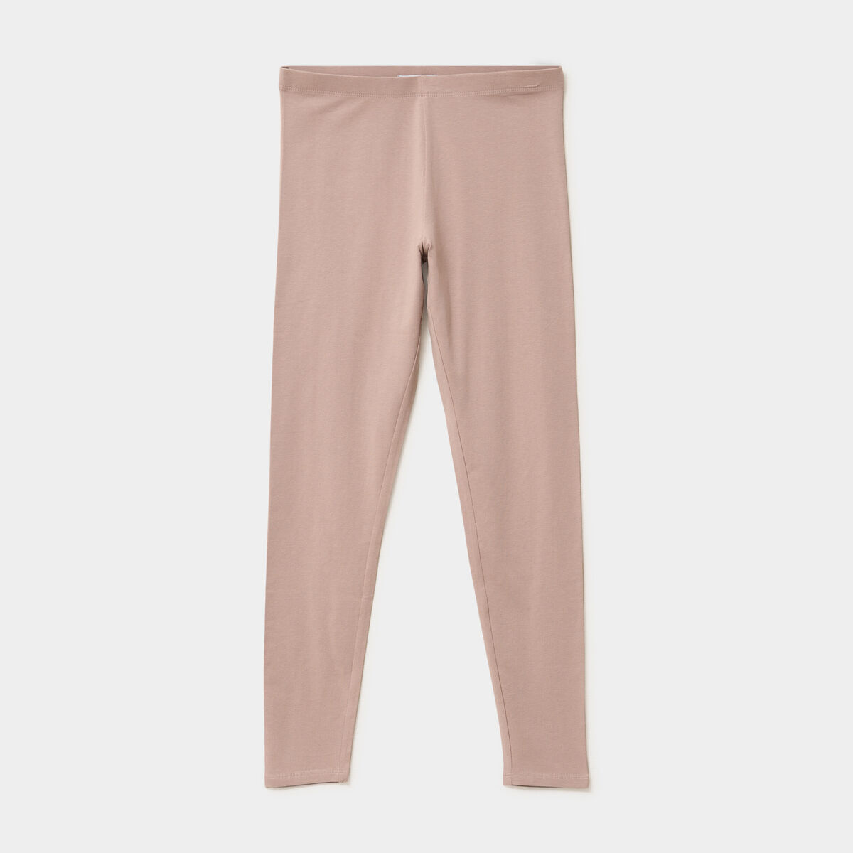 Legging taille haute marron clair femme
