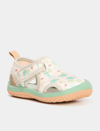 Sandales de plage multicolore bébé garçon