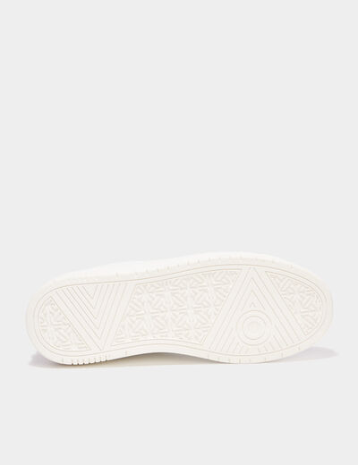 Tennis basses &agrave; lacets Champion TL23 blanc femme