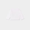 Gilet boutonné manches longues blanc bébé garçon