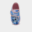 Chaussons &agrave; scratchs Stitch bleu fille